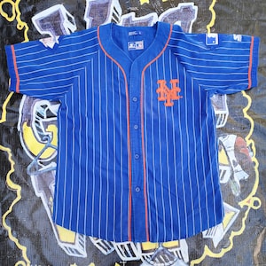 Majestic Mets Jersey - Etsy