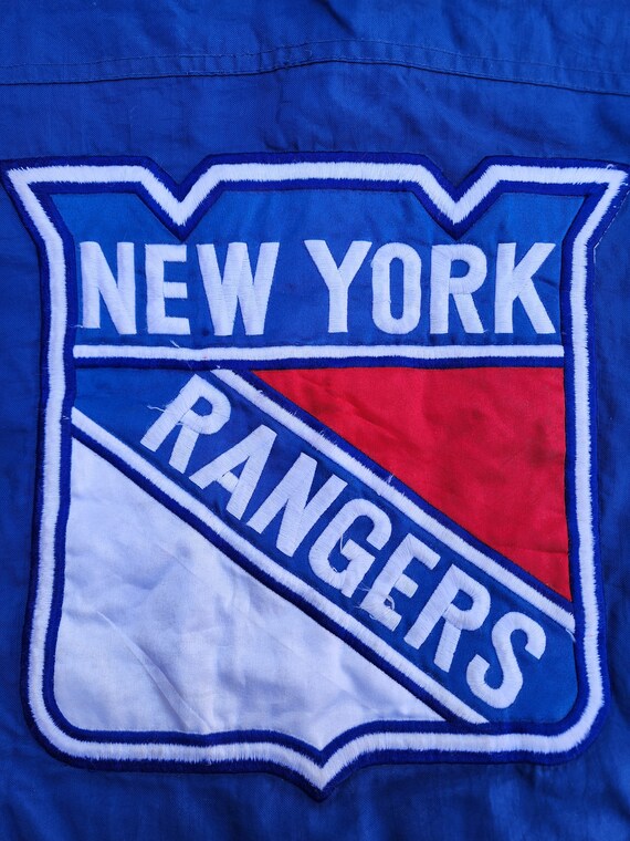 Vintage 1990s New York Rangers Starter Pouch Jack… - image 5