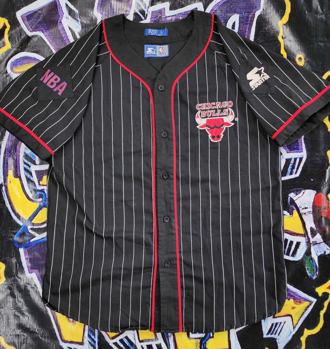 Chicago Bulls T Shirt Da Baseball MAGLIA CHICAGO BULLS CHAMPION