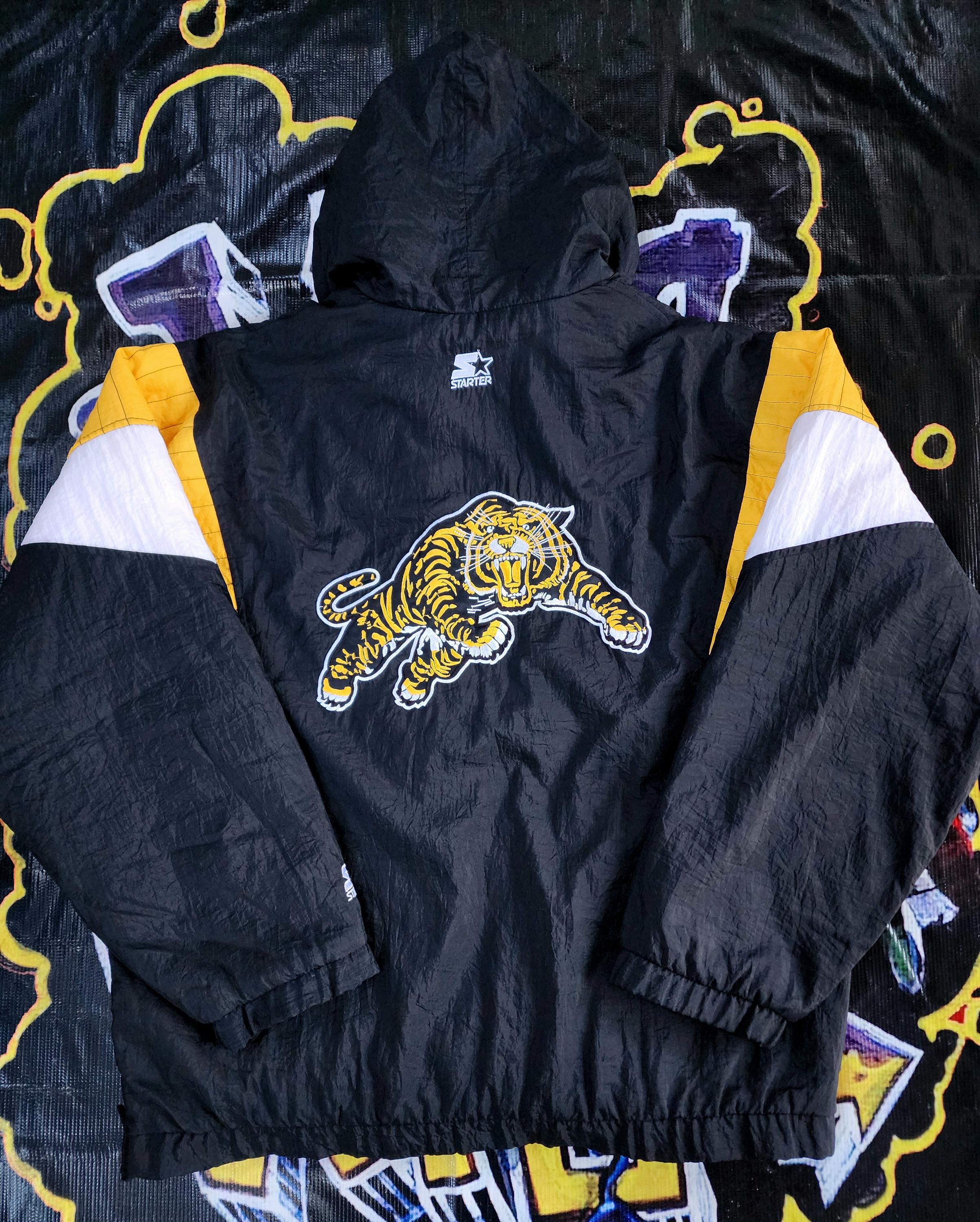 Vintage 1990s CFL Hamilton Tiger Cats Starter Pouch Jacket XL - Etsy