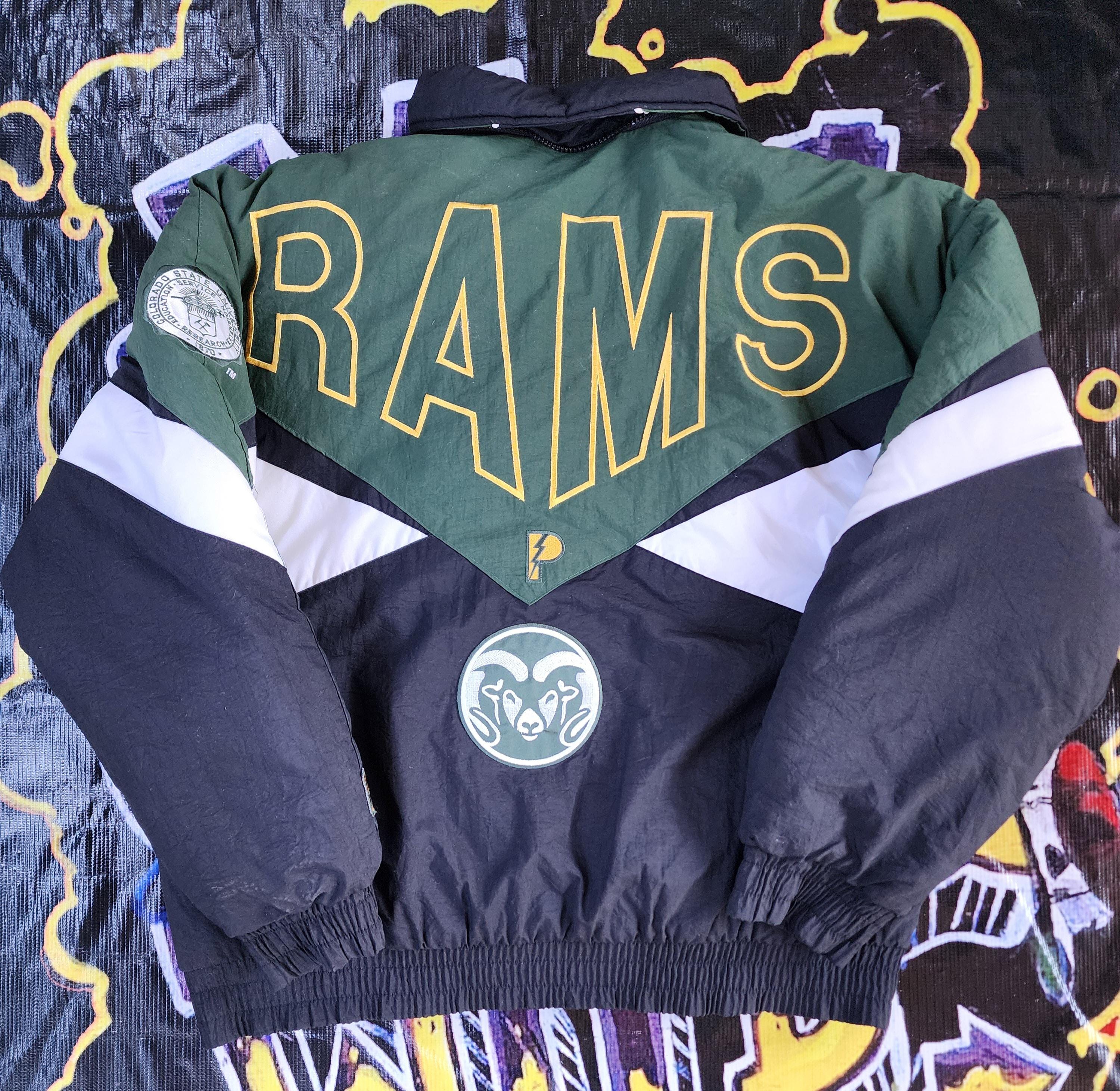 RARE!!! Vintage 1990s Colorado State University Rams Pro Player
