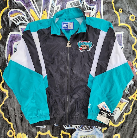 BNWT Vintage 90s Memphis Grizzlies Starter Windbreaker Jacket Mesh
