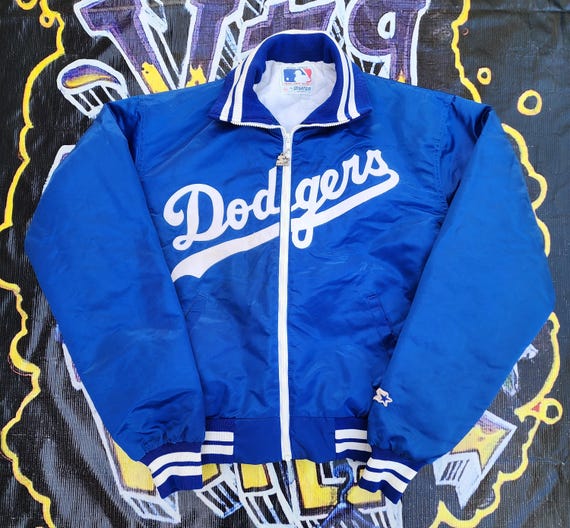 Vintage 1990s Los Angeles LA Dodgers Starter Satin Jacket XL - Etsy