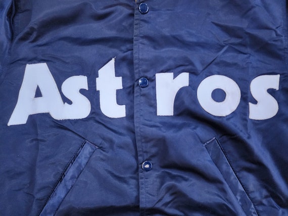 Vintage 1980s Houston Astros Starter Satin Bomber Jacket Small - Etsy
