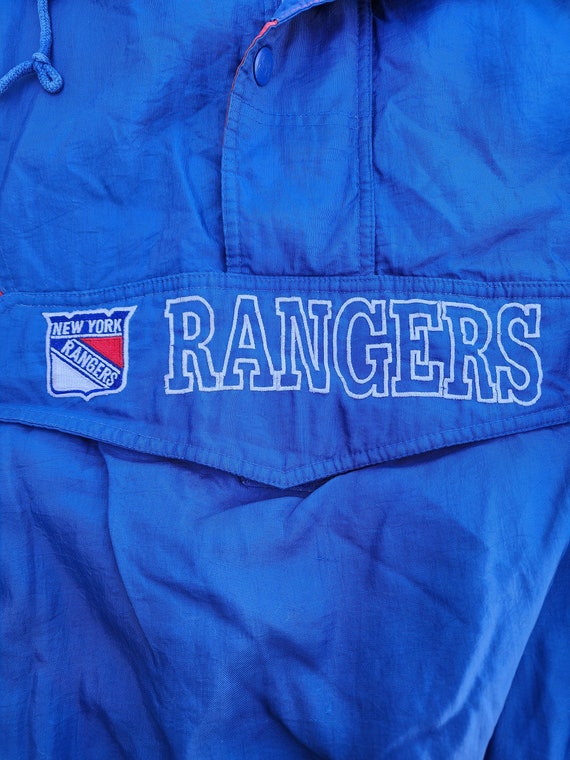 Vintage 1990s New York Rangers Starter Pouch Jack… - image 2