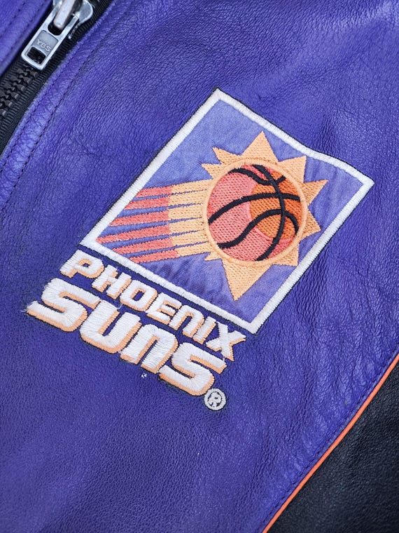 Vintage 1990s Phoenix Suns Pro Player Jacket Medium Big Logo - Etsy
