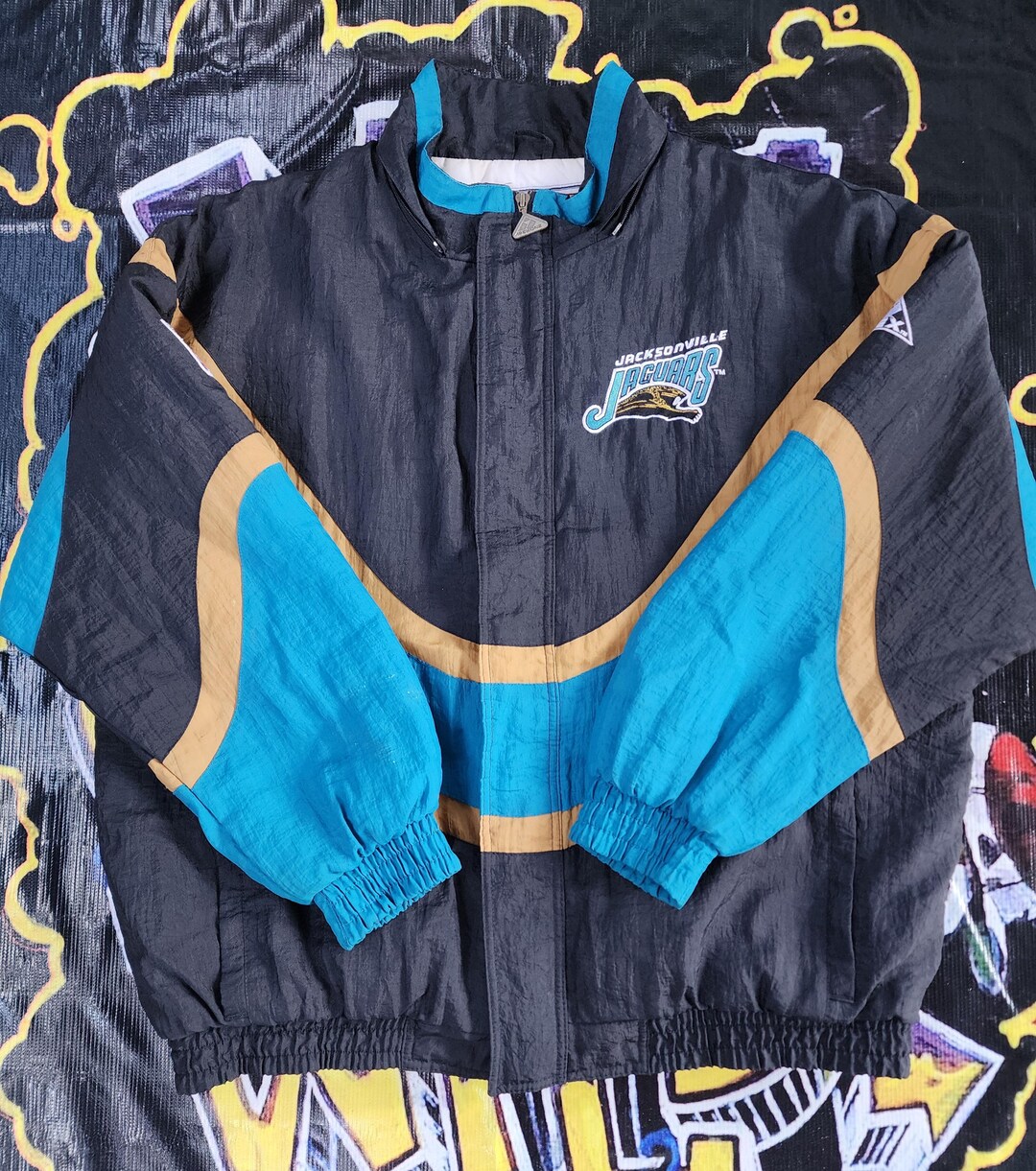 NFL Jacksonville Jaguars ヴィンテージ　革ジャン NFL Jacksonville Jaguars ヴィンテージ 革ジャン