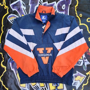 Vintage 1990s Virginia University Starter Light Jacket M