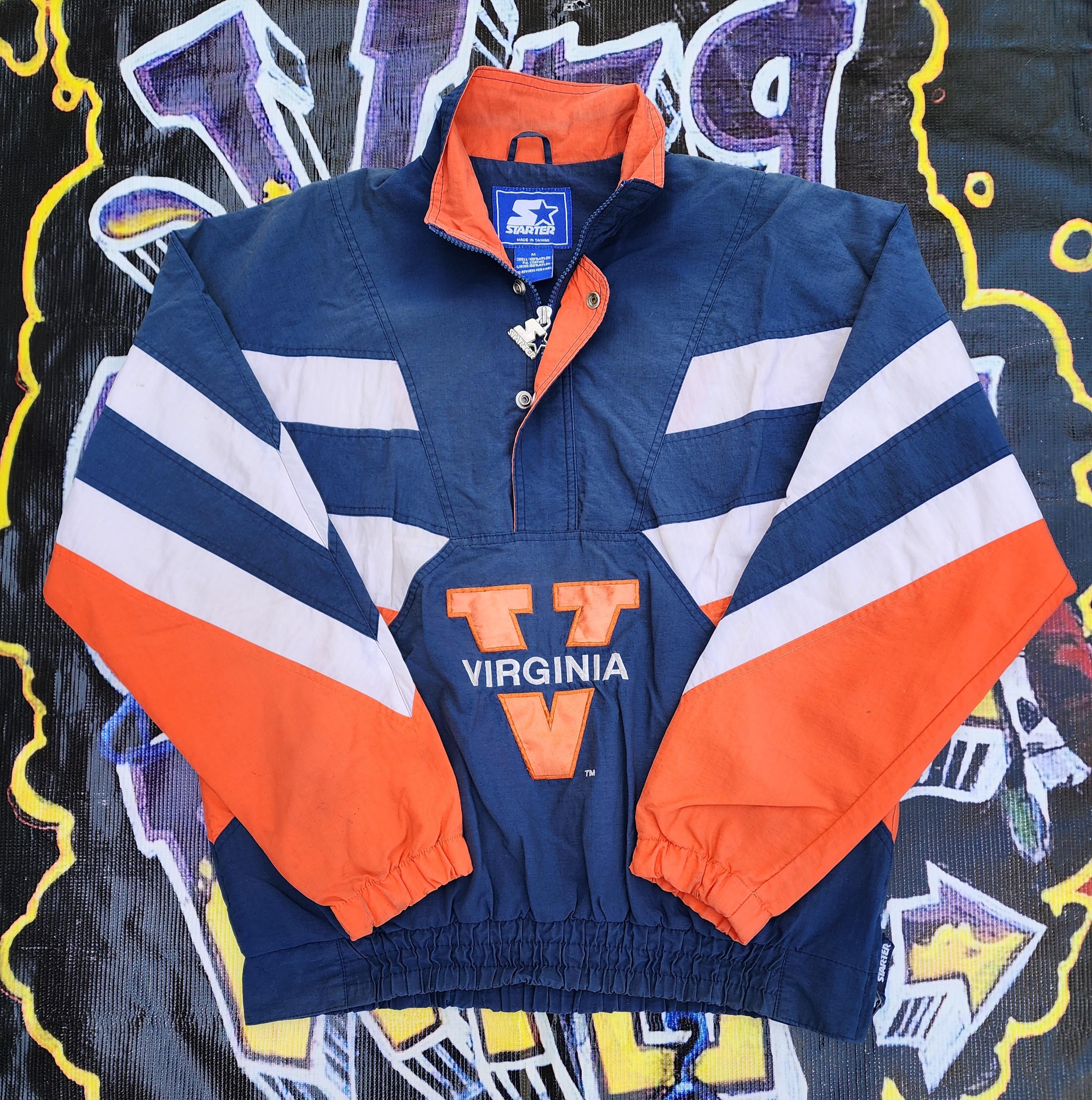 Vintage 1990s Virginia University Starter Light Jacket M - Etsy