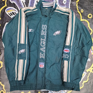 90s Starter Jacket Eagles - Etsy