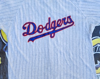 Rare!!! Vintage 80 90s Los Angeles Dodgers Starter Jersey Red Blue