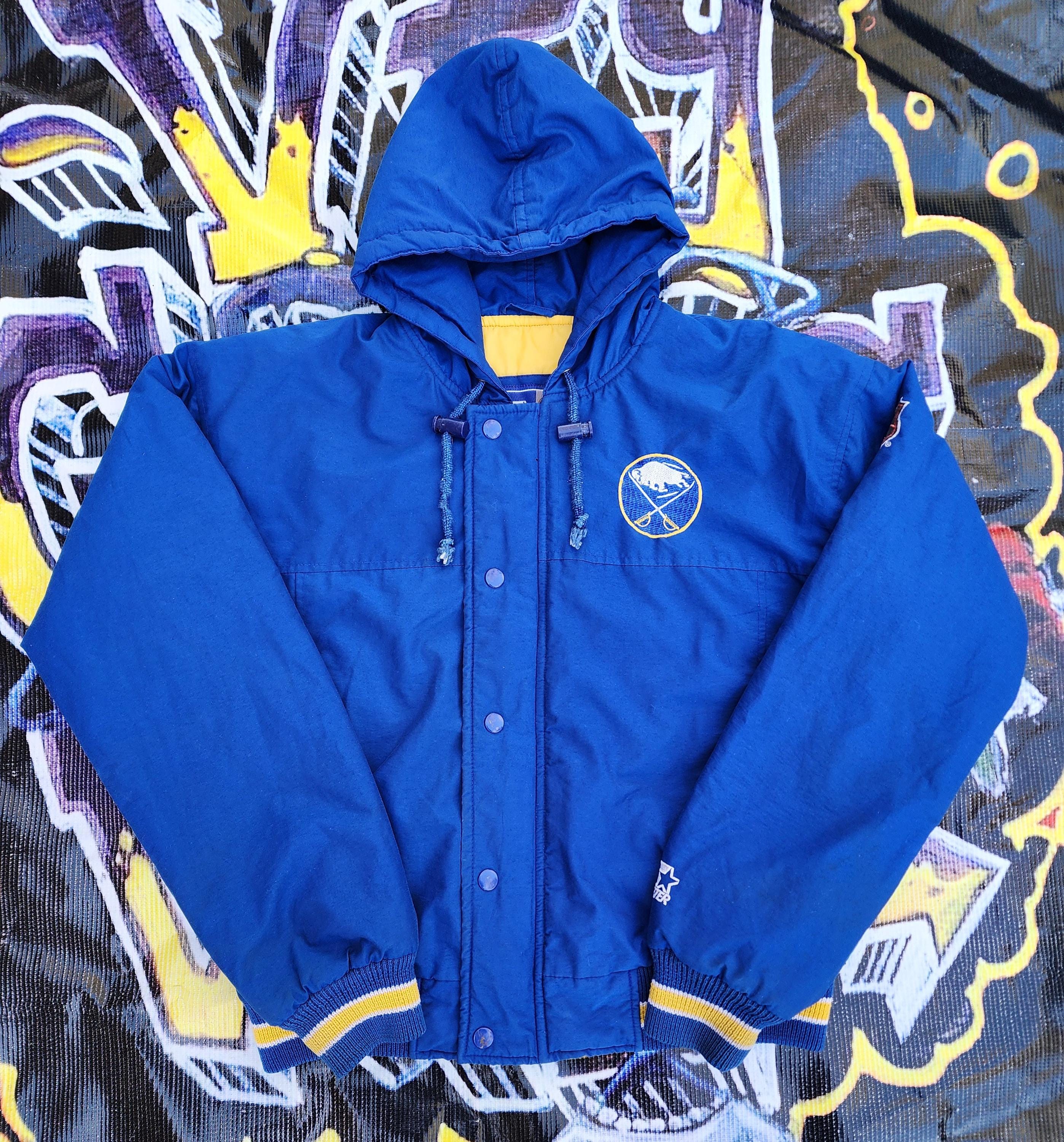 Vintage 1990s Buffalo Sabres Starter Jacket Youth Large/ Womens