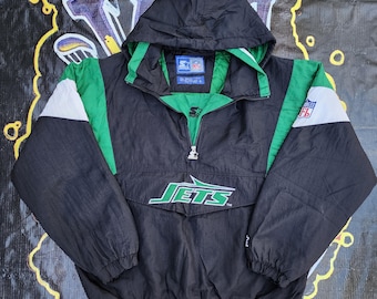 New York Jets Starter Jacket - Size XL - Etsy UK