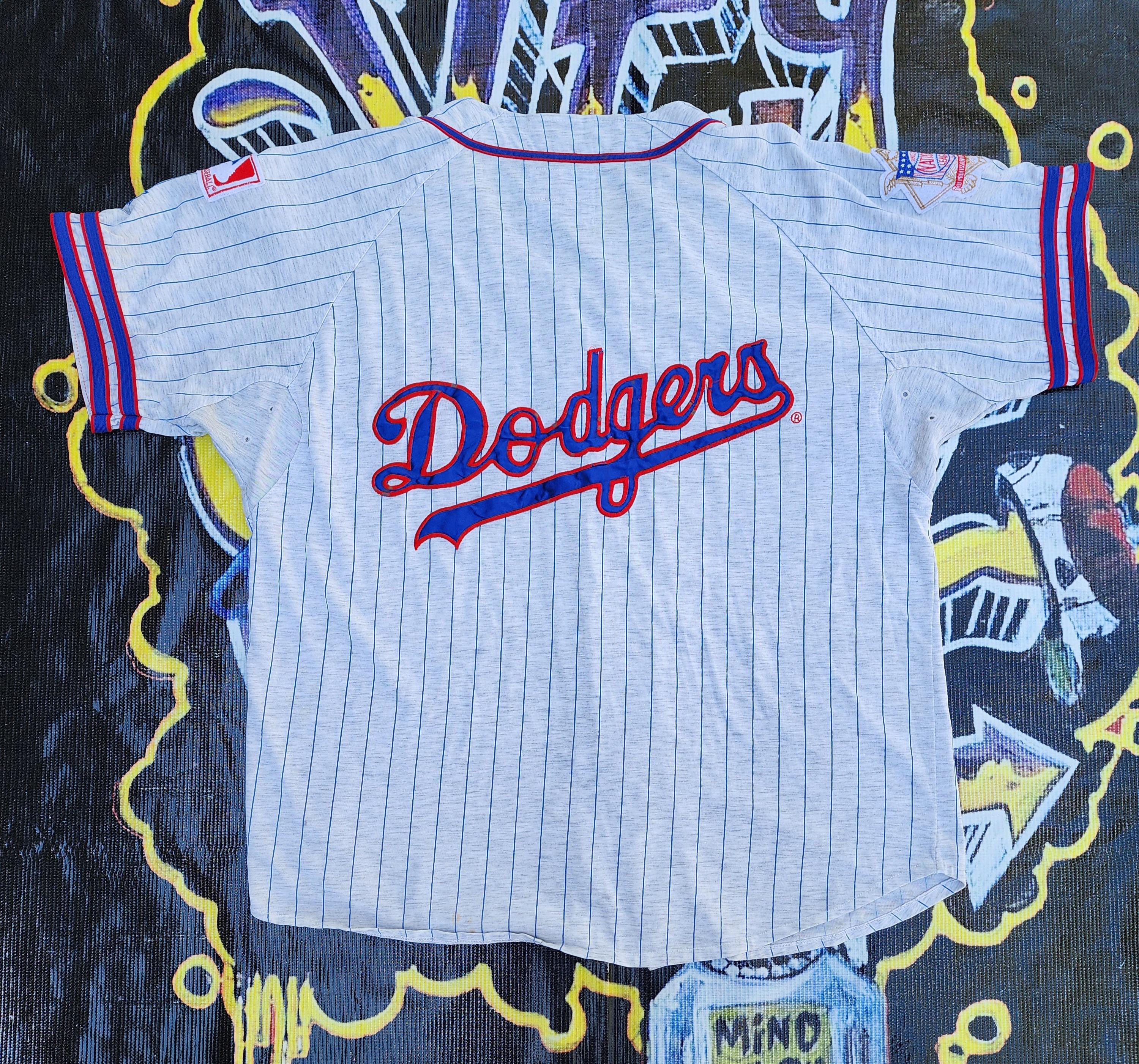 Rare!!! Vintage 80 90s Los Angeles Dodgers Starter Jersey Red Blue