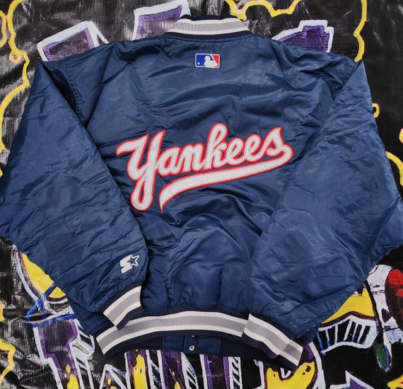 Vintage 1990s New York Yankees Starter Satin Diamond