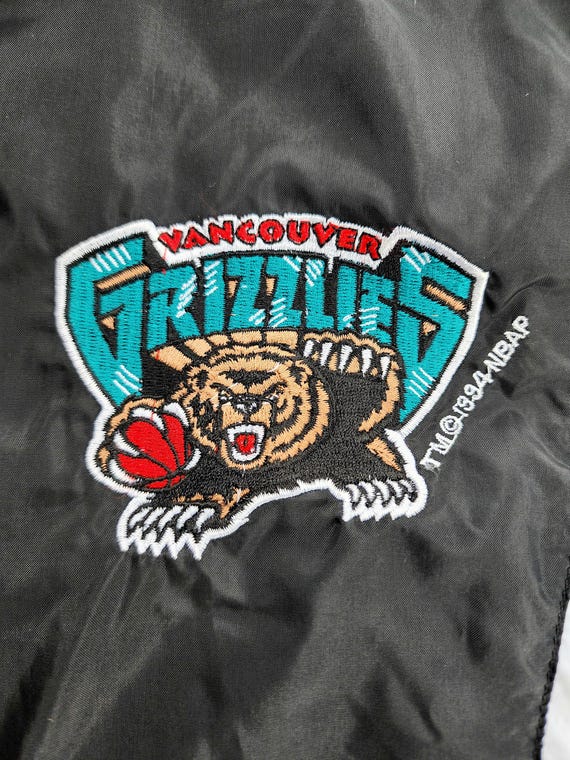 BNWT Vintage 90s Memphis Grizzlies Starter Windbreaker Jacket Mesh