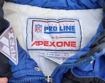 Vintage 90s Dallas Cowboys Apex One Shoulder Logos Jacket Large - Etsy