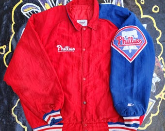 Vintage 1990s Philadelphia Phillies Starter Pouch Color Block