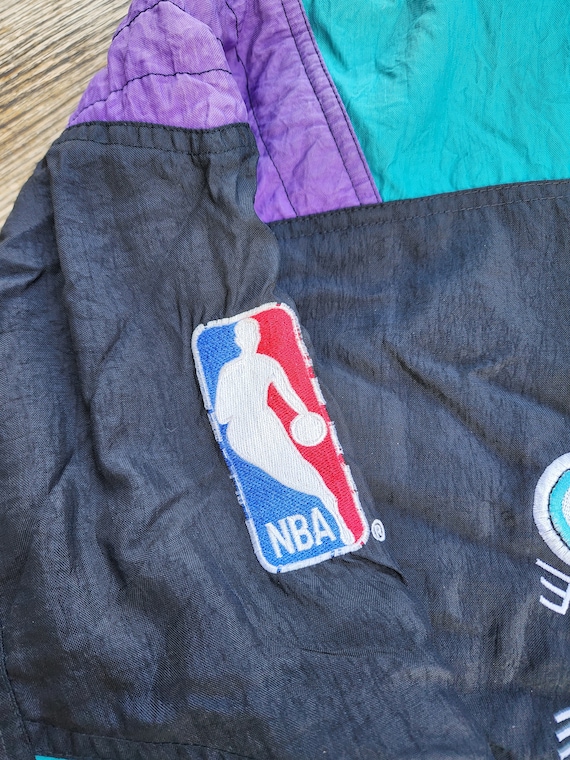 Vintage 1990s Charlotte Hornets Starter Pouch Jac… - image 6