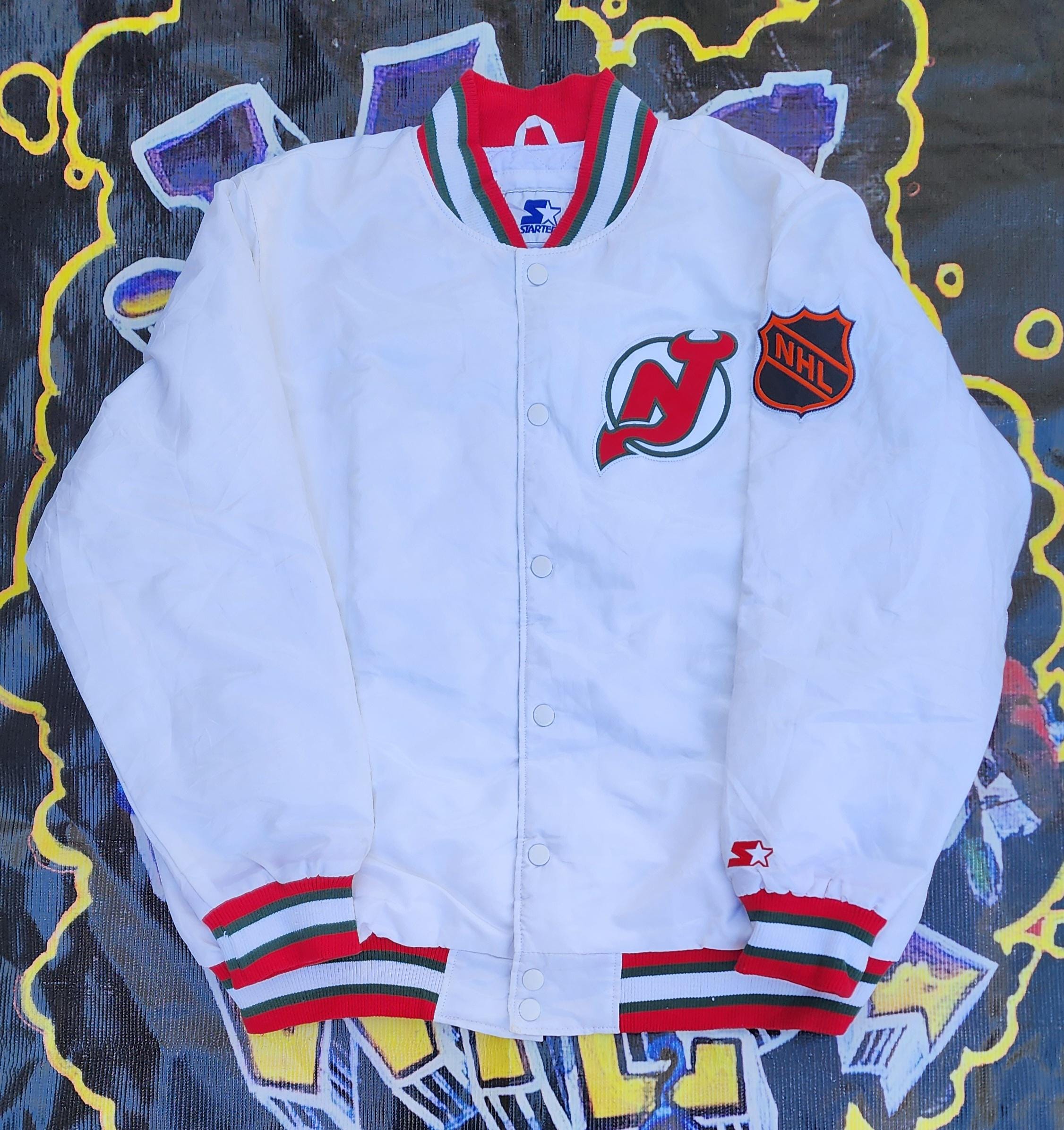 Retro 2010s New Jersey Devils Starter Satin Jacket XXL - Etsy