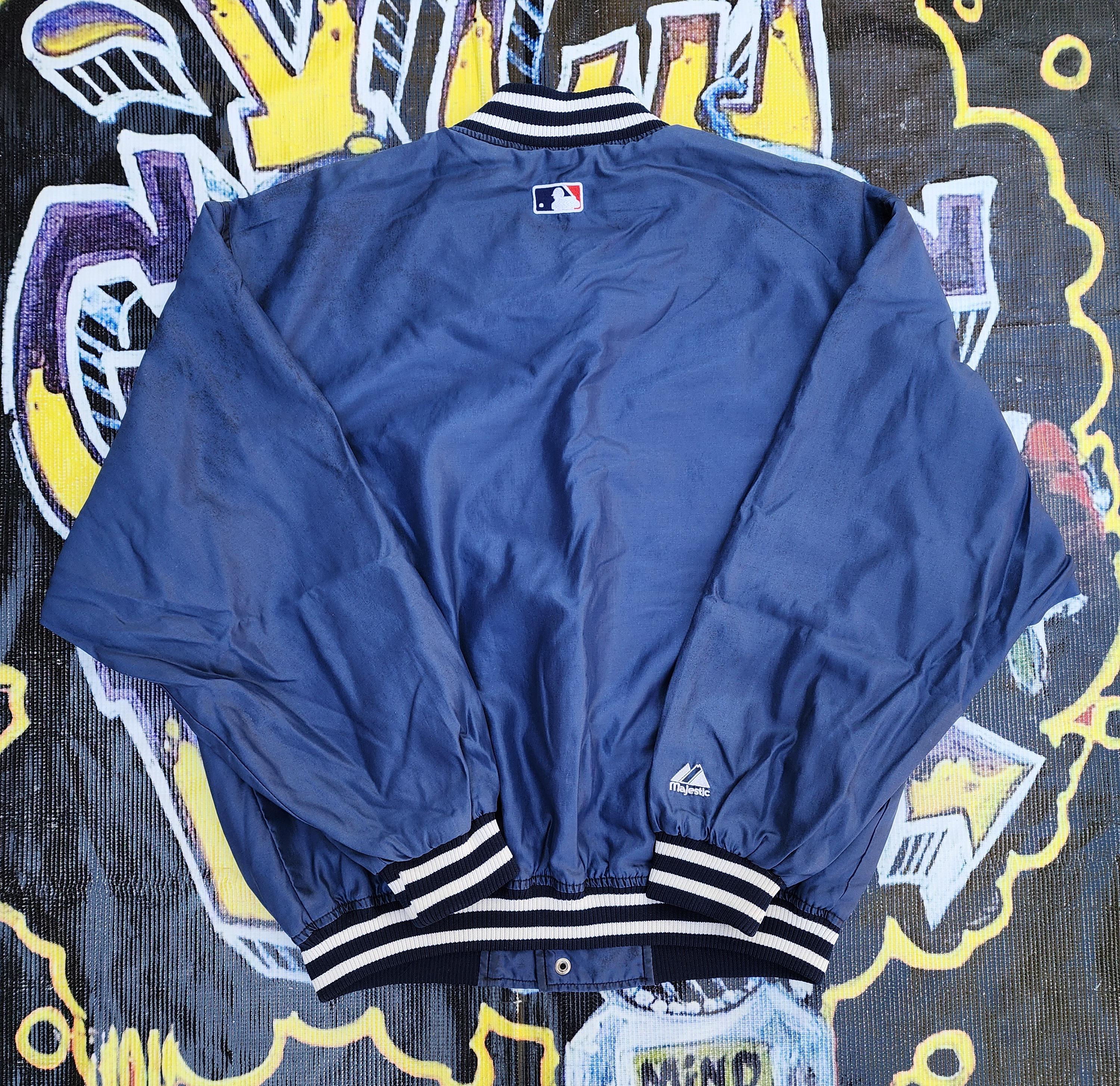 Vintage 90s New York Yankees Majestic Diamond Collection Light