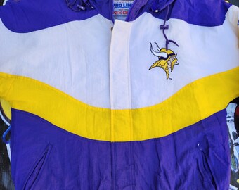 Vintage 1990s Minnesota Vikings Apex One Puffer Jacket XL - Etsy