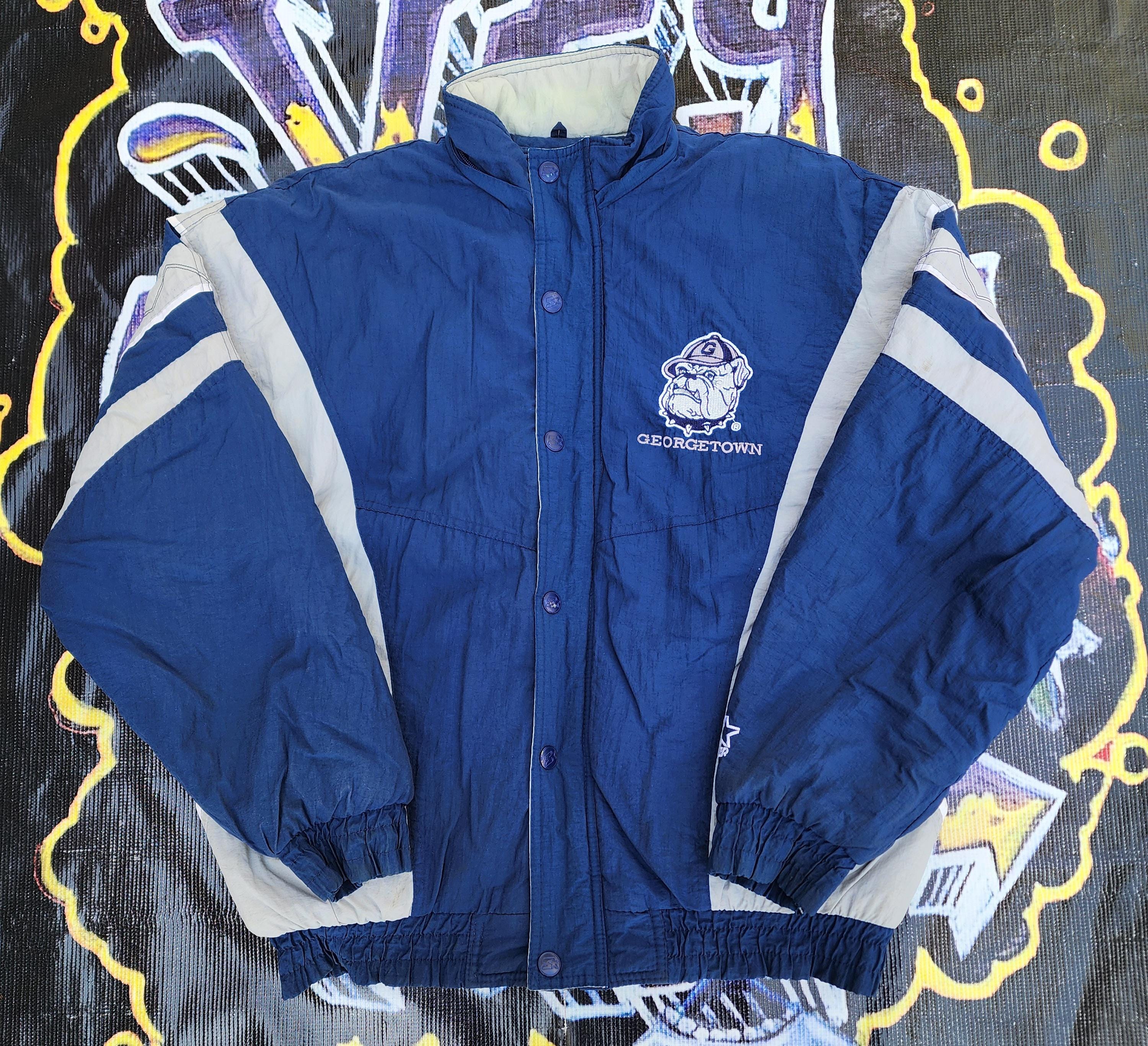 Vintage 1990s Georgetown Hoyas Starter Full Zip Jacket L/XL - Etsy