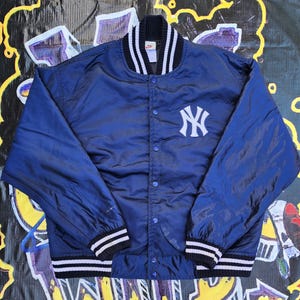 Vintage 1990s New York Yankees Nike Bomber Jacket M-L
