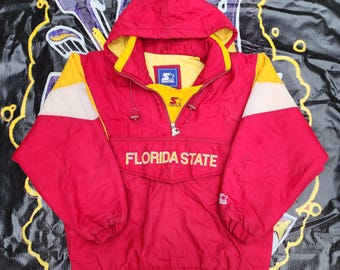 Chaqueta de béisbol vintage de los Florida State Seminoles de la década de 1990, talla mediana