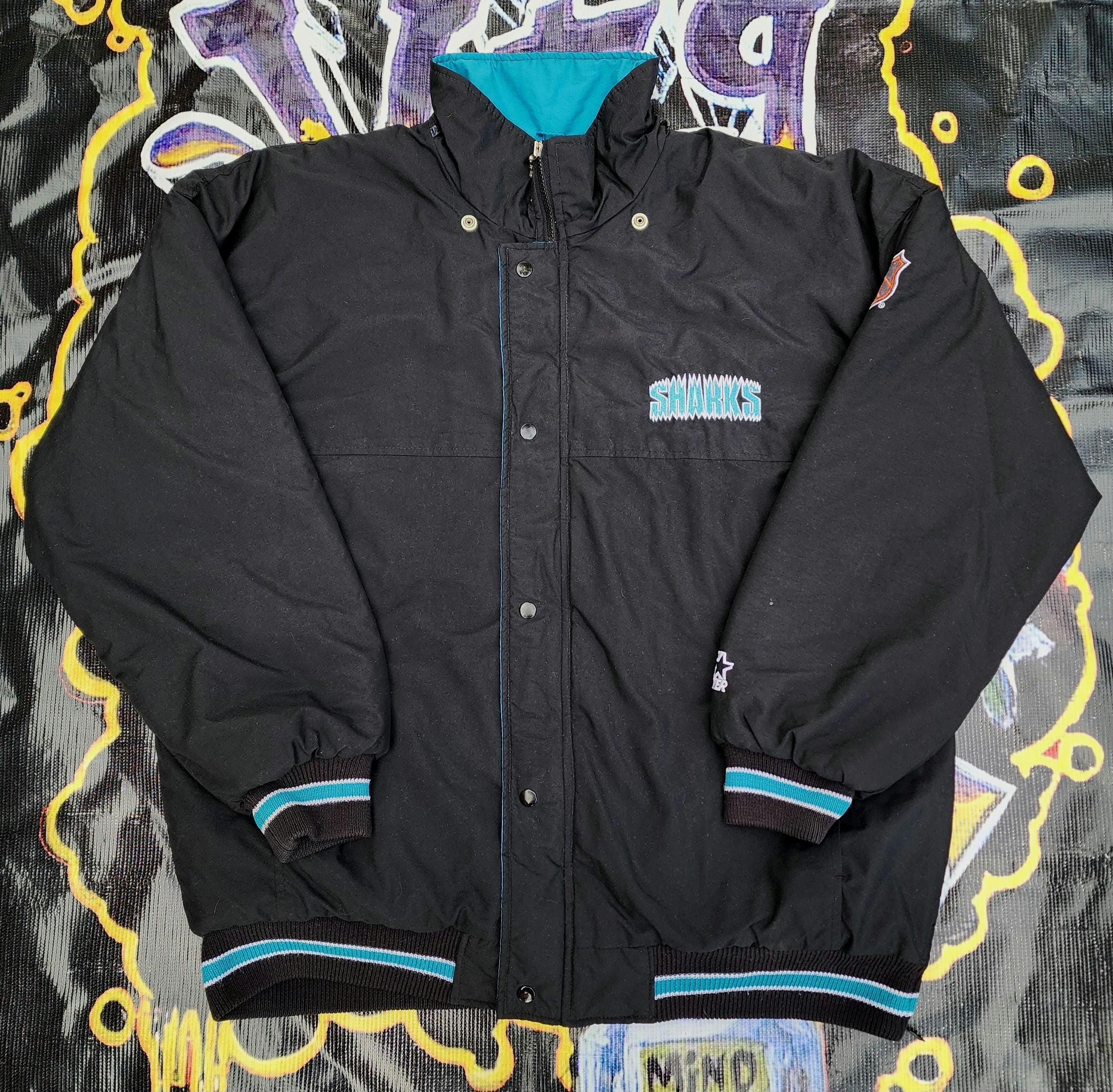 Vintage 1990s San Jose Sharks Starter Full Zip Jacket XL - Etsy