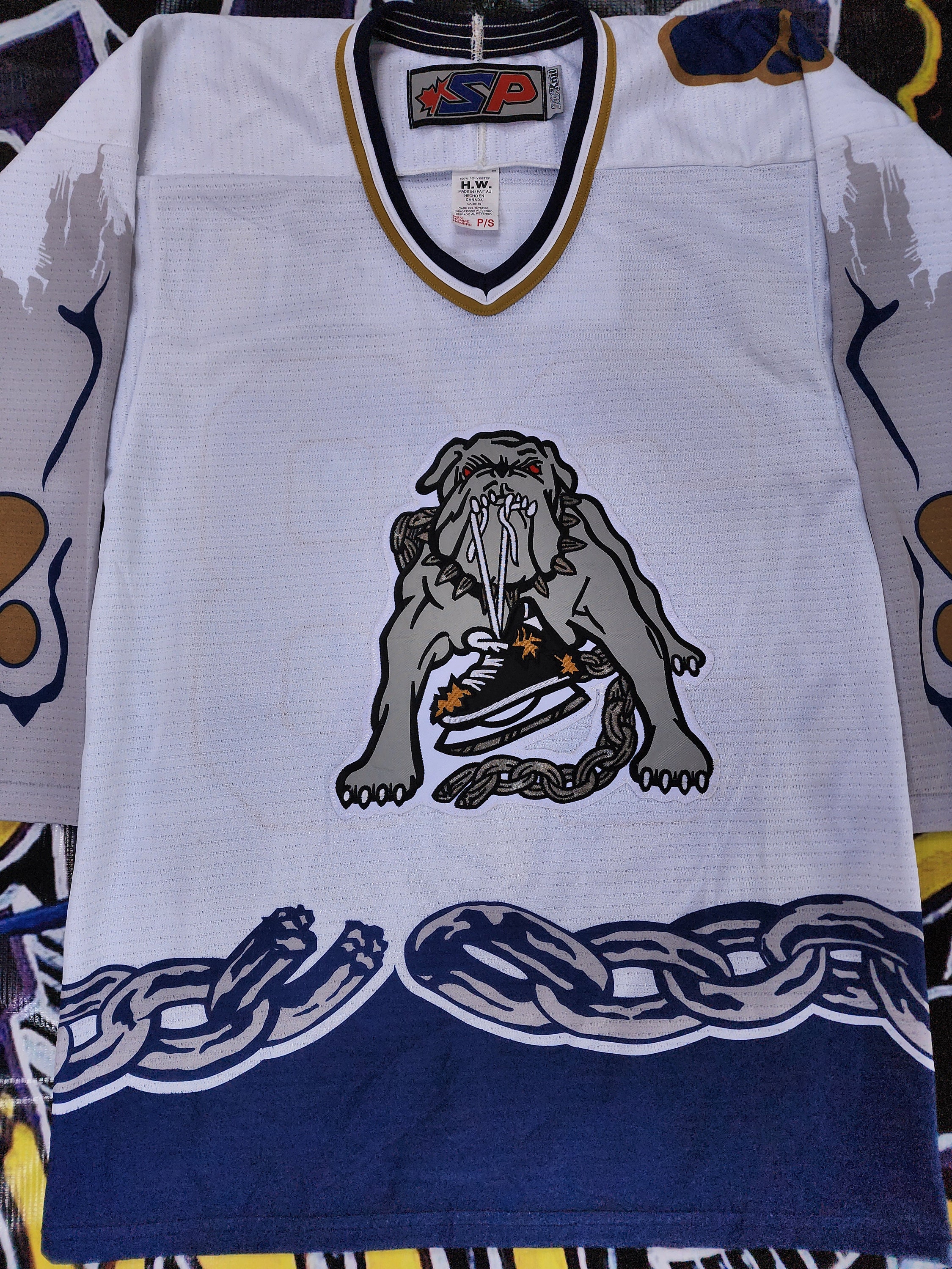 Vintage Long Beach Ice Dogs SP Jersey Small - Etsy