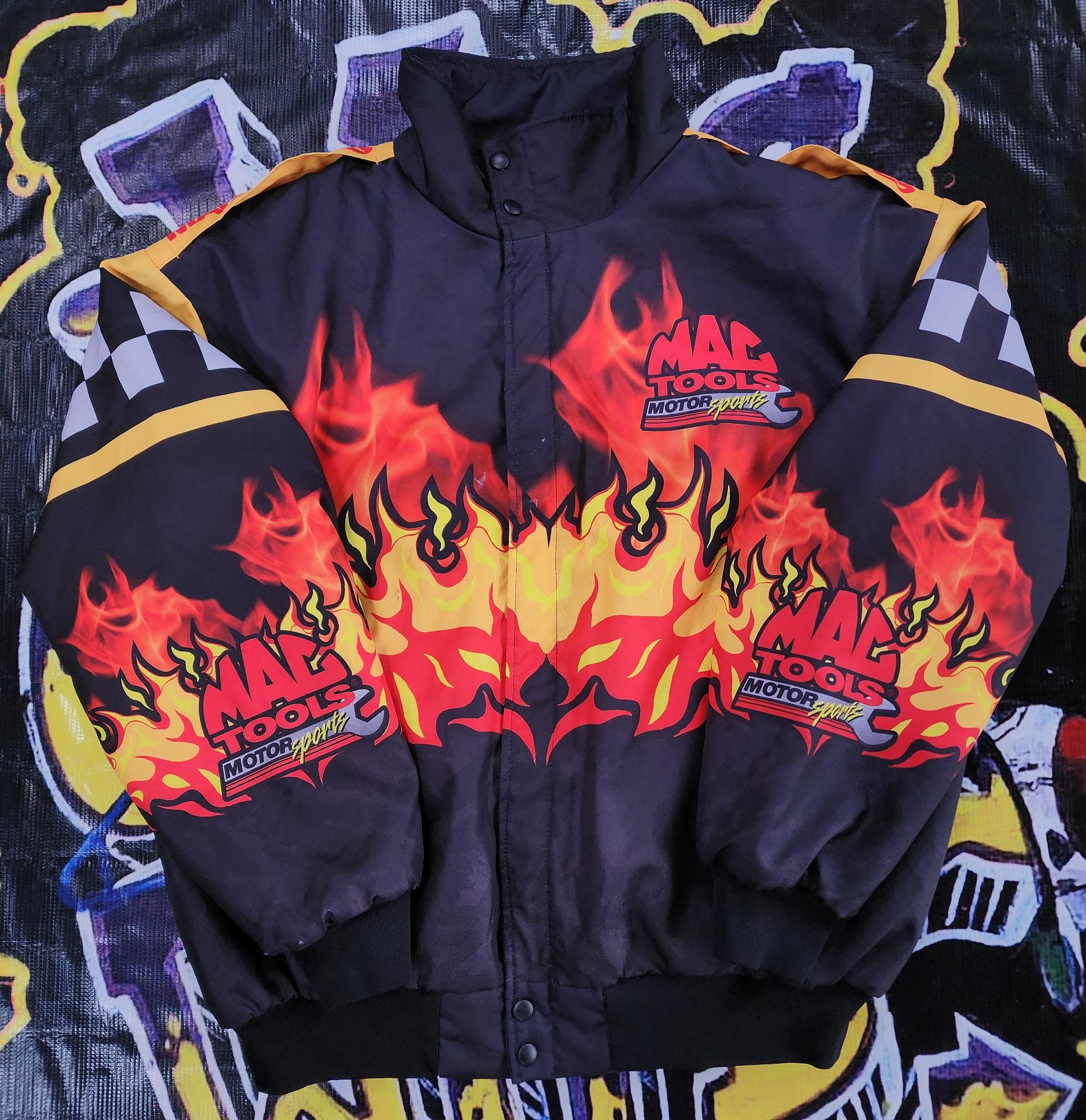 022191○ CHASE MAC TOOLS NASCAR ジャケット L