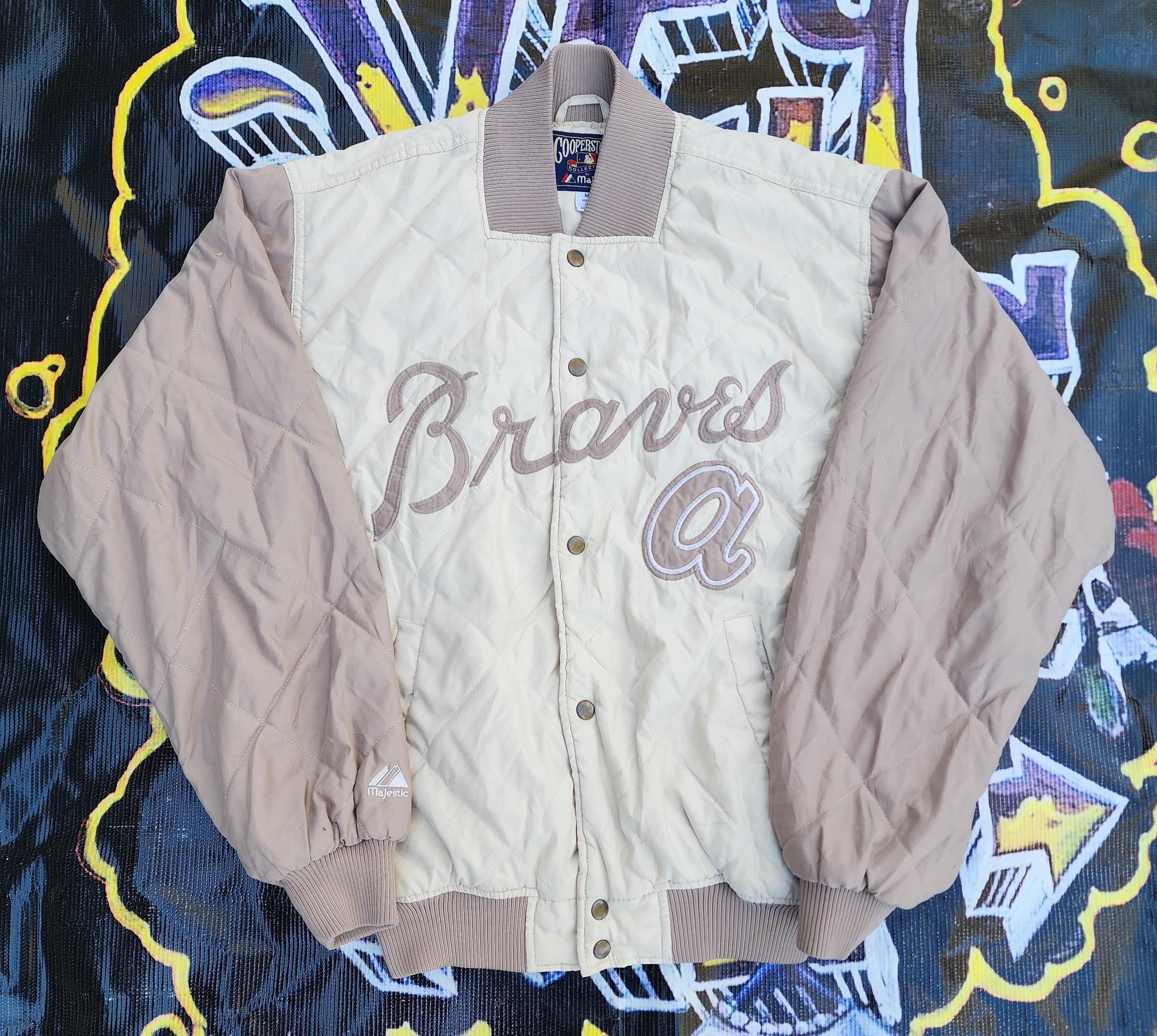 90s Starter Jackets Braves - Etsy