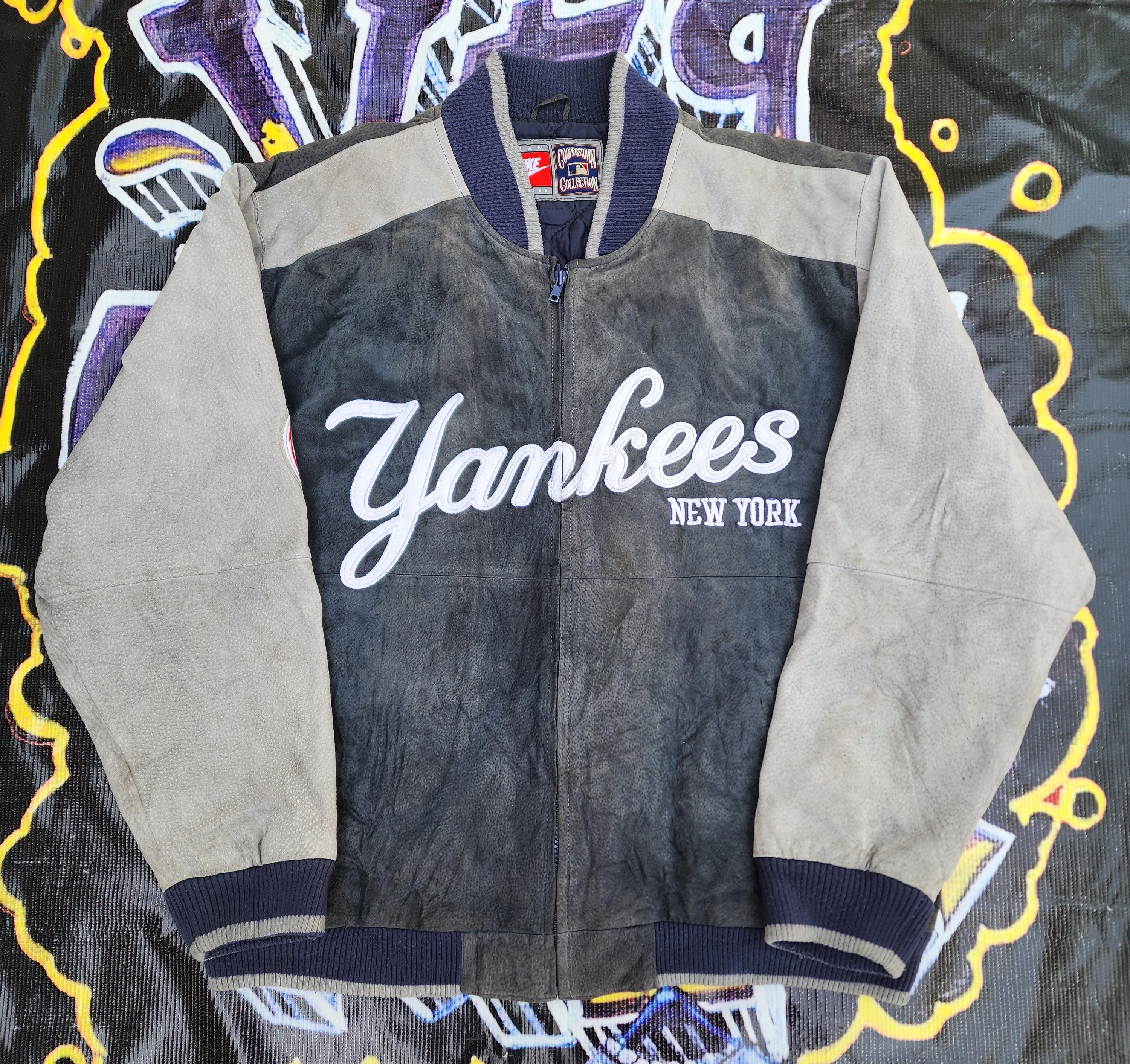 Rare!!! Vintage 90s New York Yankees Nike Coopertown Collection