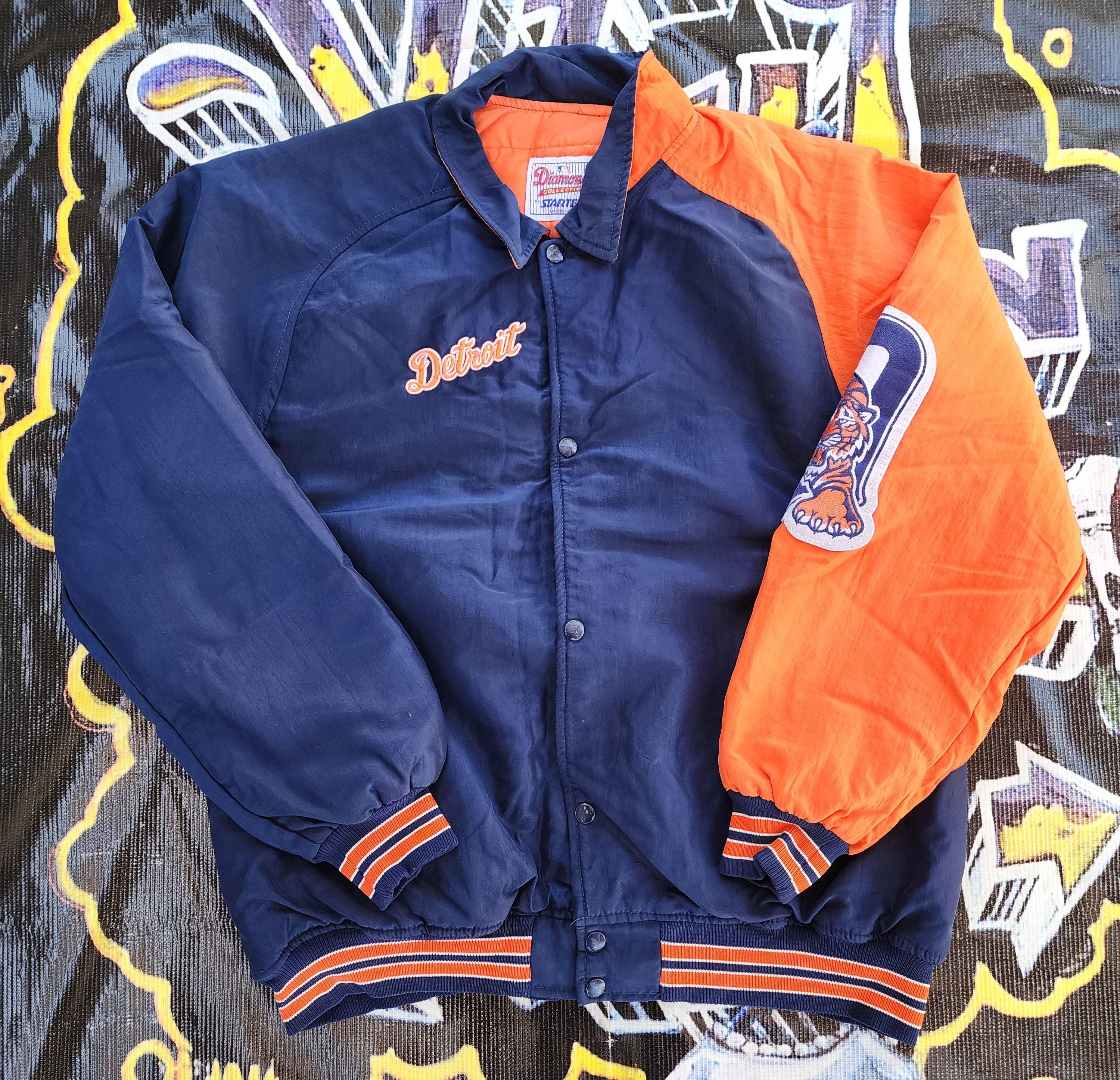 Detroit Tigers Starter Jacket - Etsy
