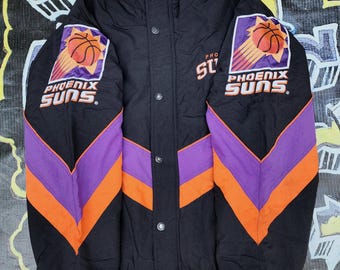 Vintage 90s Phoenix Suns Starter Arm Logos Jacket L Vtg NBA - Etsy