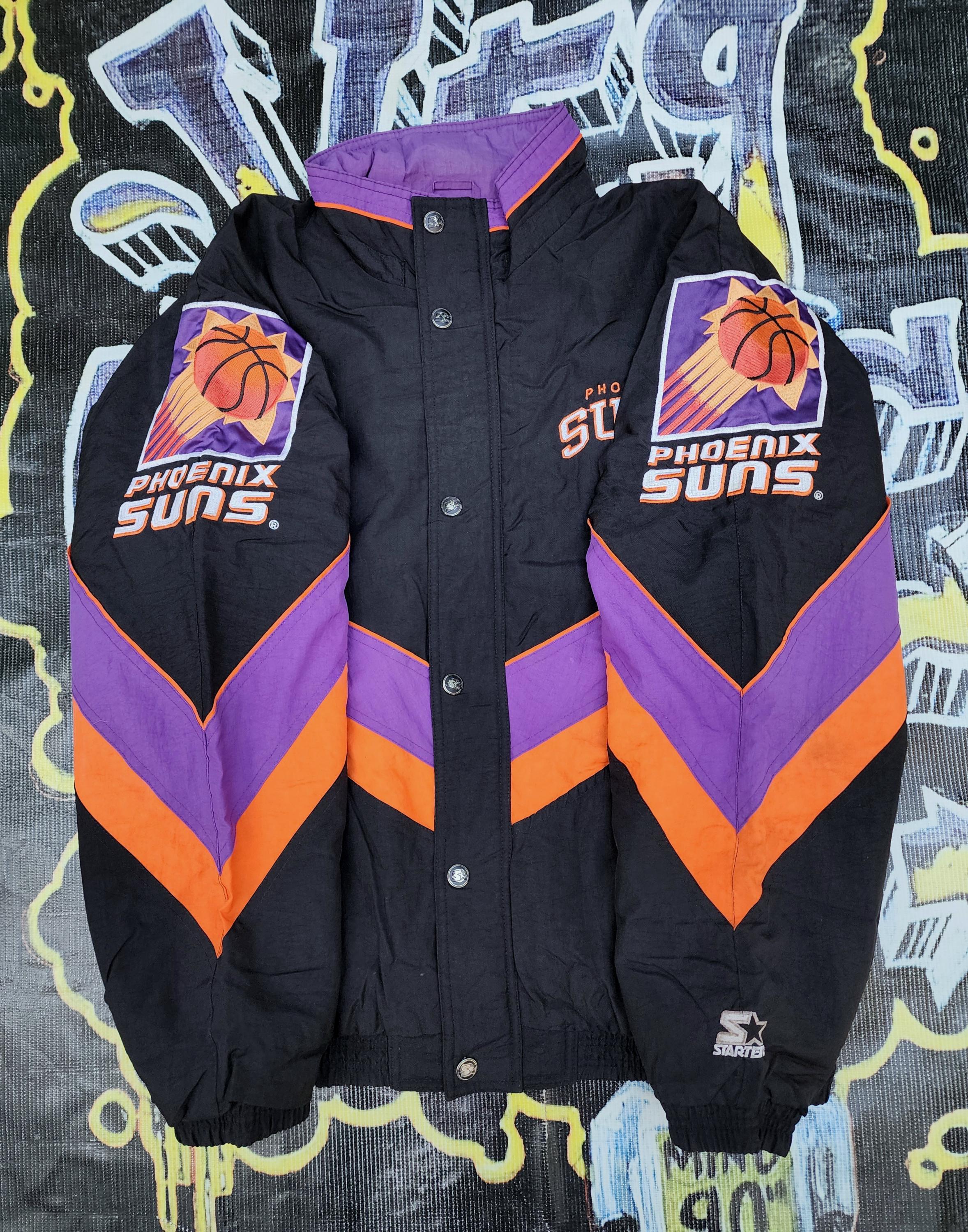 Vintage 90s Phoenix Suns Starter Arm Logos Jacket L Vtg NBA - Etsy