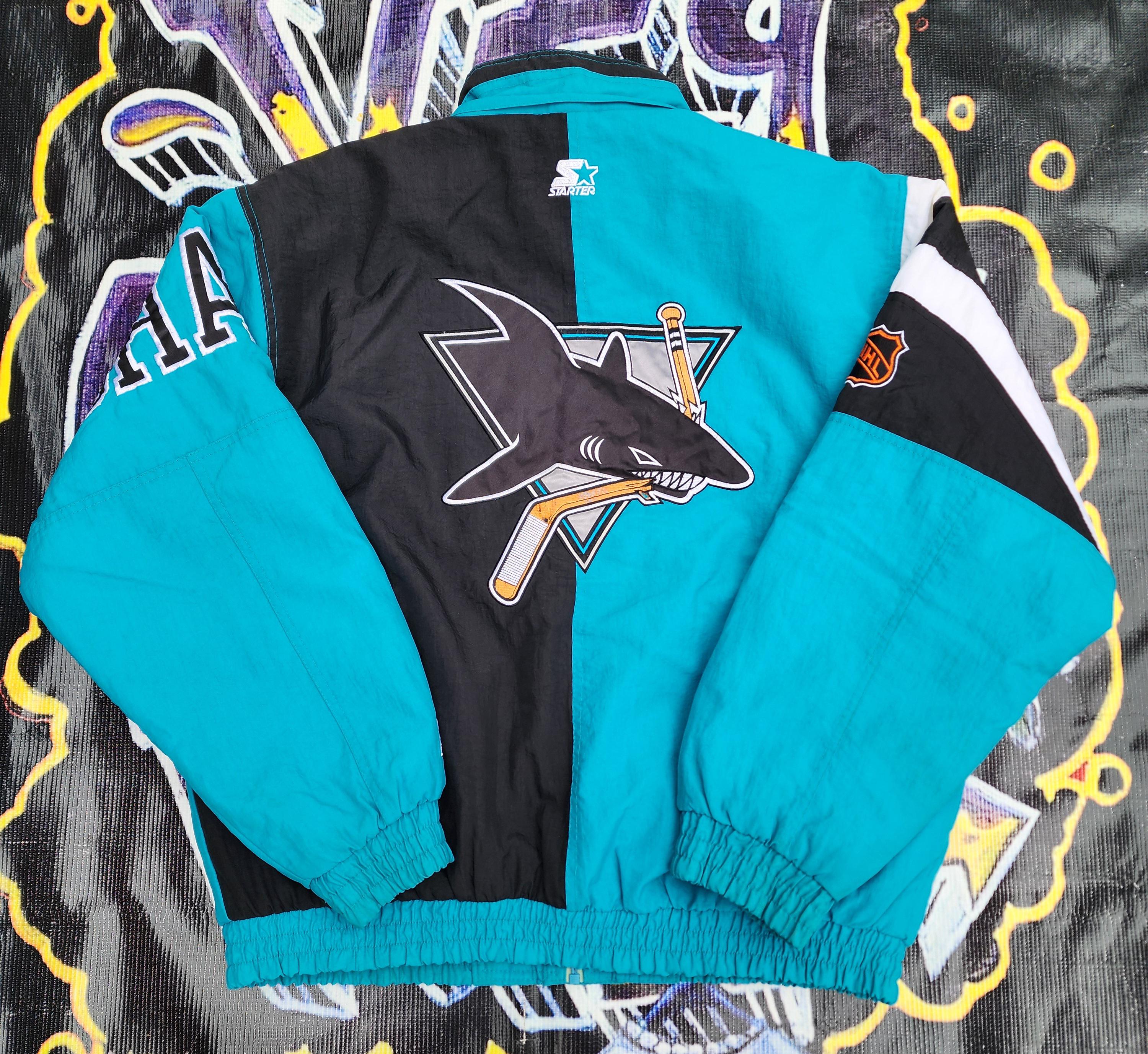San Jose Sharks Jacket - Etsy