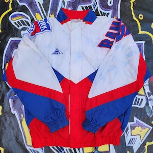 Vintage 1990s New York Rangers Apex One Light Jacket XL