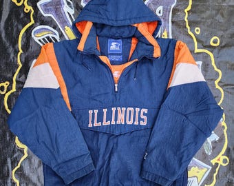 Vintage 1990s North Carolina State University Starter Pouch Jacket