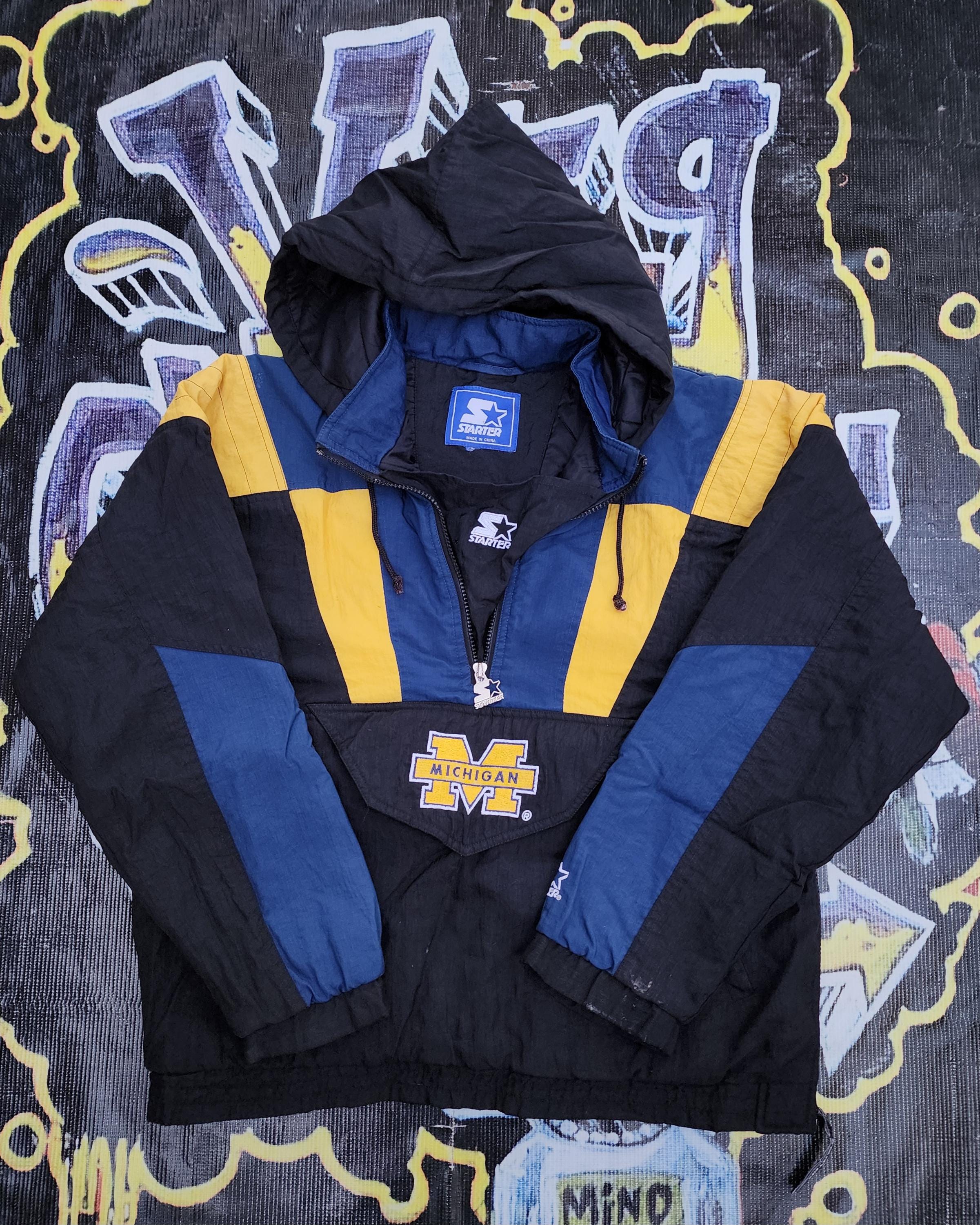 University of Michigan Wolverines Starter Jacket - Etsy