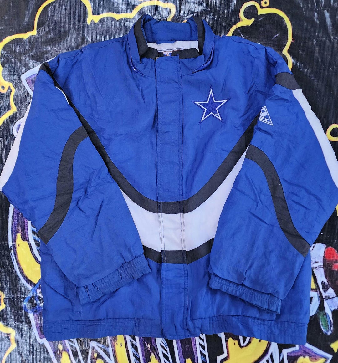 Vintage 1990s Dallas Cowboys Apex One Wave Jacket XL - Etsy