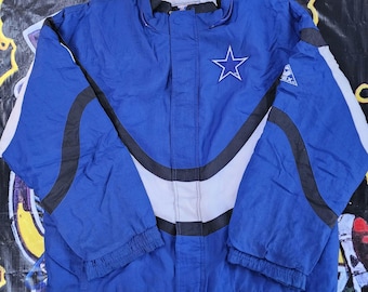 Vintage 1990s Dallas Cowboys Apex One Wave Jacket XL - Etsy