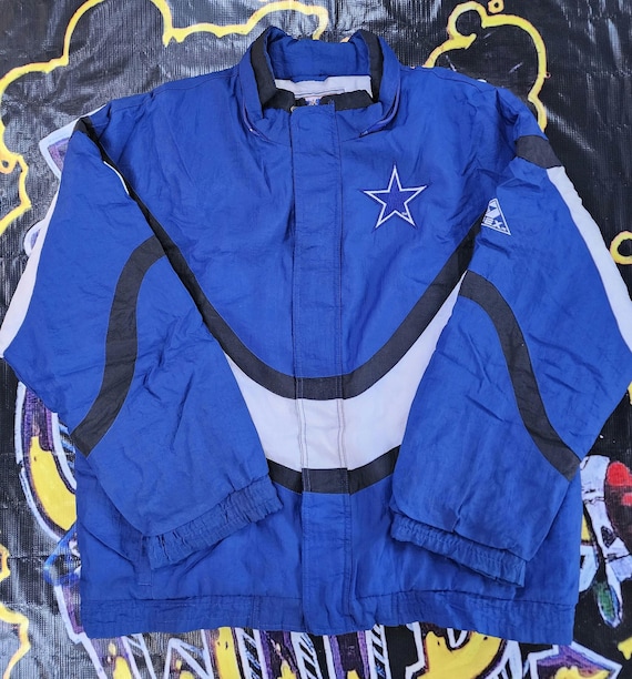Vintage 1990s Dallas Cowboys Apex One Wave Jacket XL - Etsy