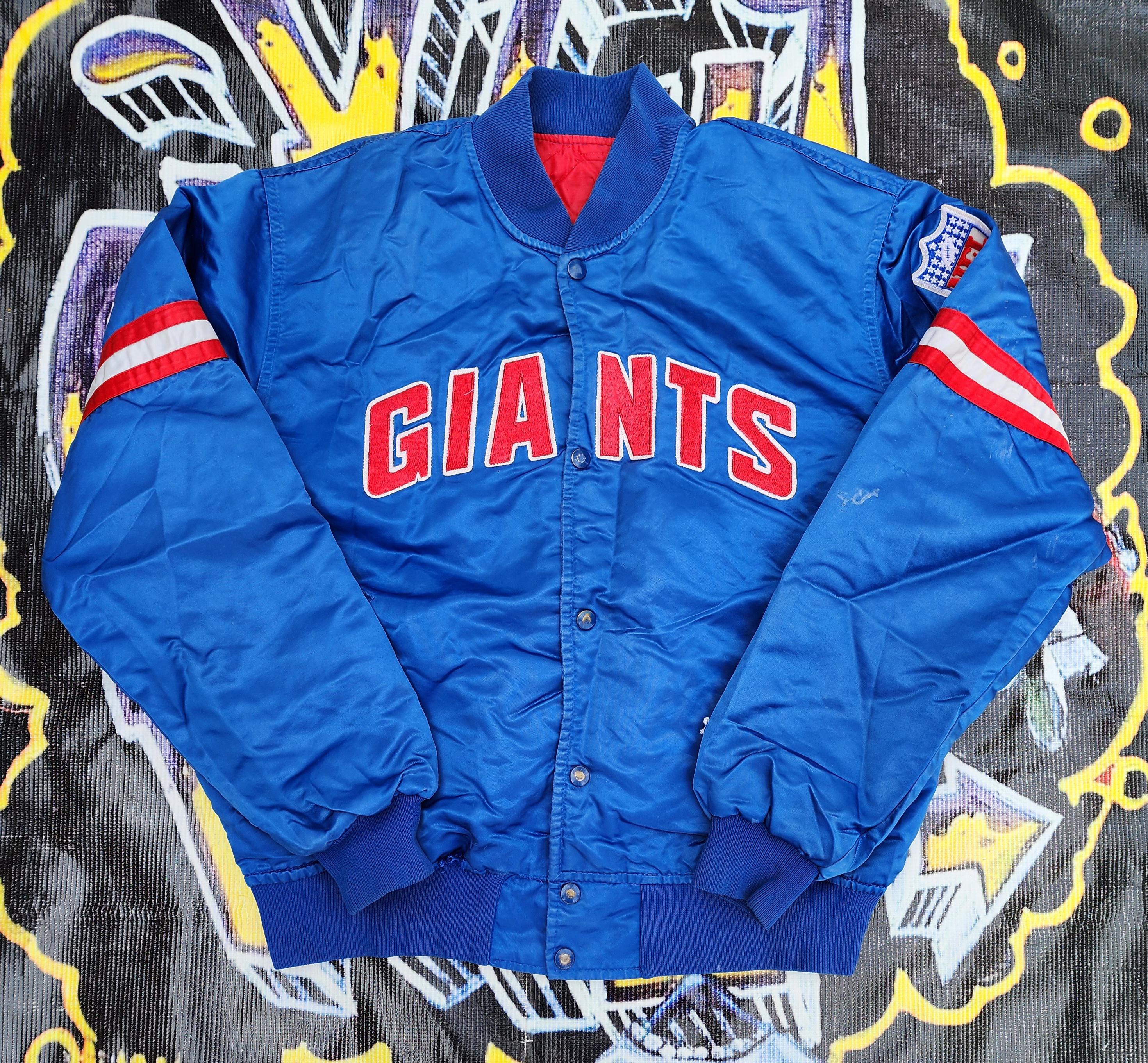 New York Giants Starter Jacket - Etsy