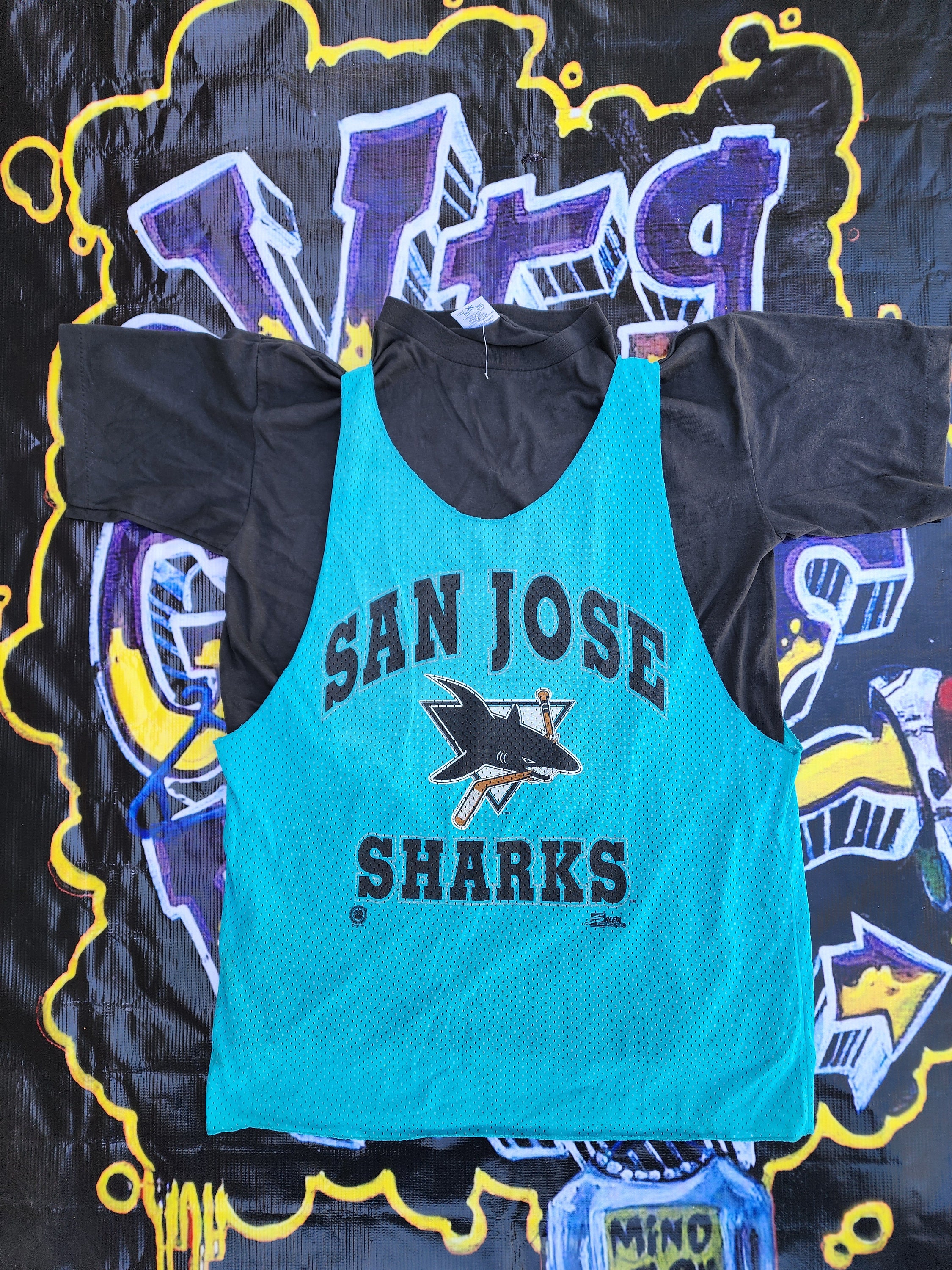 Vintage San Jose Sharks Jersey