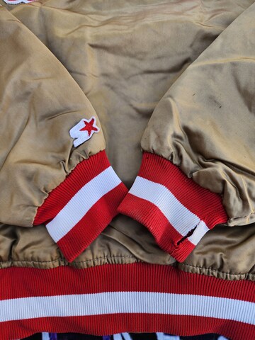 Vintage 1980s San Francisco 49ers Starter Pro Line Satin Bomber Jacket Size Large