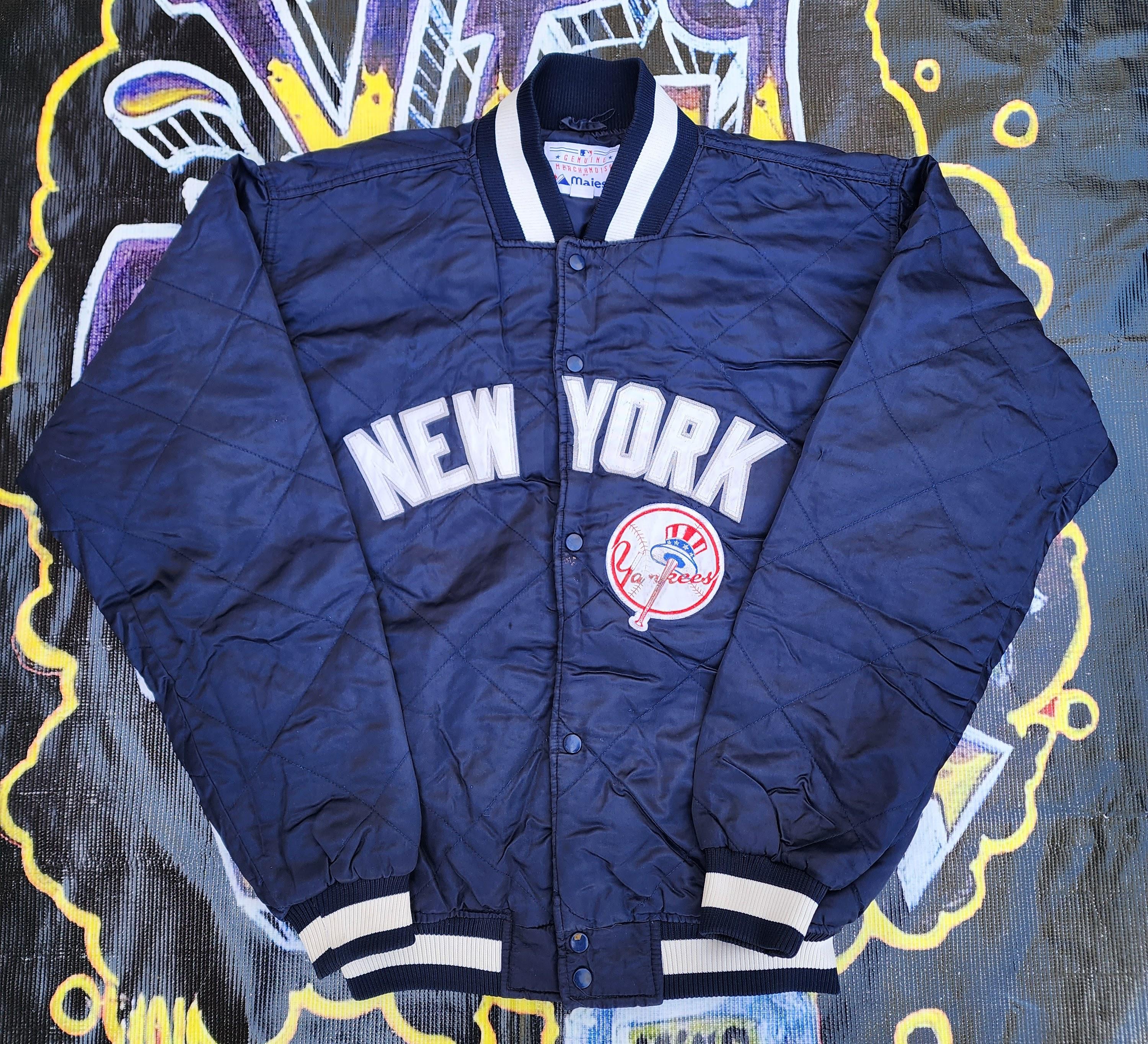 90s New York Yankees Majestic ジャケット Majestic マジェスティック MLB yankees ニューヨーク