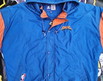 Vintage 1990s New York Knicks Starter Full Zip Jacket XL - Etsy