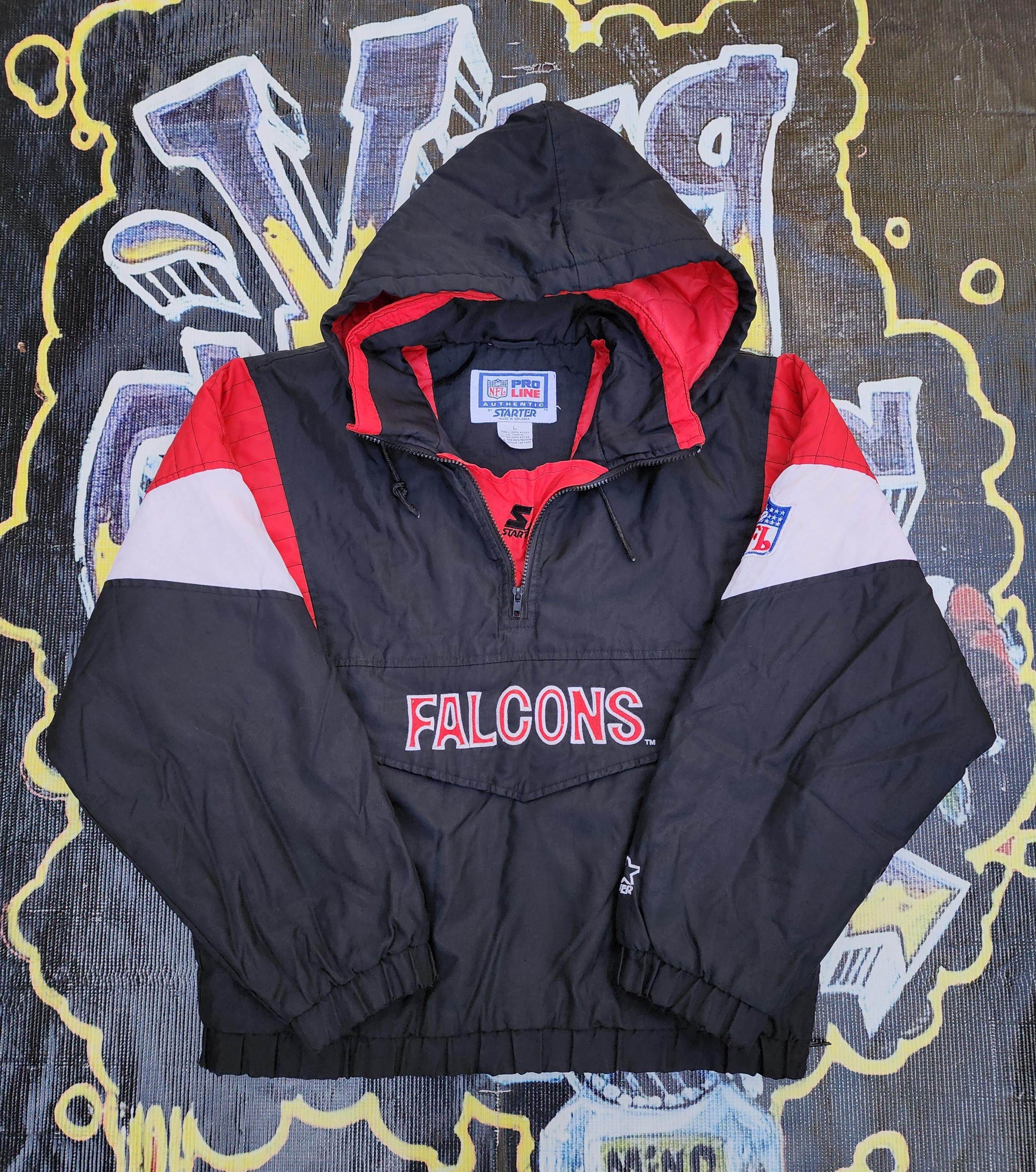 90s NFL ファルコンズ STARTER ナイロンジャケット 未使用 90s Starter Jackets Atlanta Falcons - Etsy